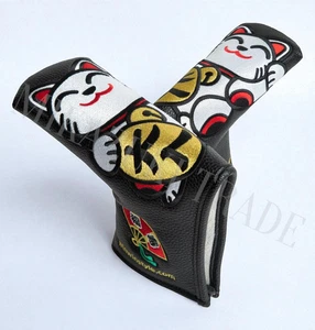 WinWin Coperchio putter lama tipo perno HAPPY CATs Manekineko PCB-404 magnete nero JP - Foto 1 di 2