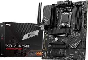 Scheda madre MSI ProSeries AMD AM5 ATX DDR5 PCIe 4.0 M.2 PRO B650-P WIFI - Foto 1 di 5