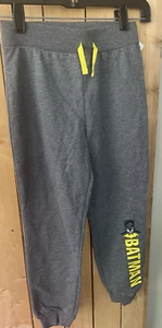 *BATMAN  YOUTH  JOGGERS WITH DRAW STRING   *KIDS SIZE 10 PANTS - Bild 1 von 2