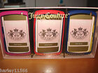 JUICY COUTURE 3 PACK  SILICONE CASES BLACKBERRY/ BOLD NWT RARE & HARD 2 FIND!!