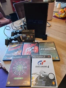 Playstation 2 FAT PS2 Konsole mit 2 original Controller und 5 Spiele Sammlung - Bild 1 von 6