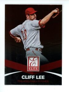2015 Panini Elite   Cliff Lee #166 Philadelphia Phillies