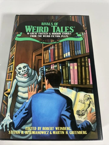 Weird Tales Signed Book Signed by All 3 Authors Weinberg Greenberg Dziemianowicz Cover
