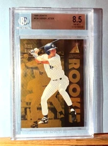 1995 ZENITH RC DEREK JETER #134 BGS NM-MINT+ 8.5 - Picture 1 of 1
