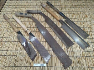 Broken Japanese vintage Pull Saw Draw Saw Carpentry Tool Japan blade 720mm BB695 - Picture 1 of 24