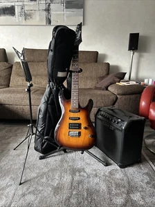 e gitarre mit verstärker gebraucht + Kompletter Zubehör - Bild 1 von 3