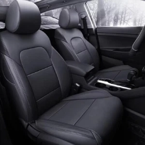 FOR 2005-2024 HYUNDAI TUCSON DURABLE MOTOPTES CUSTOM CAR SEAT LEATHER COVERS - Bild 1 von 32