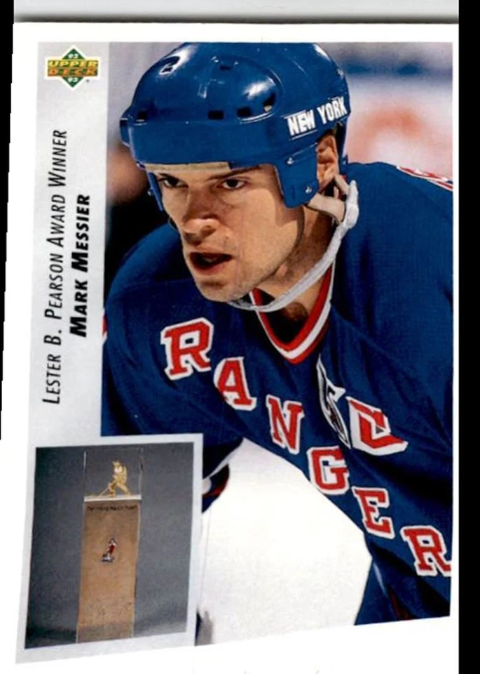 1992-93 Upper Deck Mark Messier New York Rangers #432 - Image 1 of 2