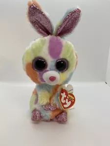 BLOOMY TY BEANIE BOOS the 2019 BUNNY RABBIT MWMTS BIRTHDAY 4-25 #37276 - Bild 1 von 8