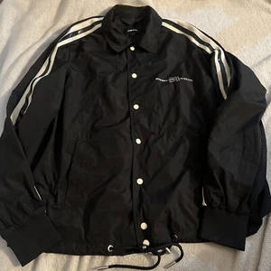 DIESEL COACH JACKET BLACK XL J-AKITO-LUNI "ONLY THE BRAVE" RARE - Picture 1 of 12