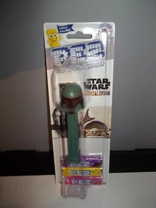 Pez Candy & Dispenser Star Wars Mandalorian Boba Fett NEW SEALED!! - Picture 1 of 4
