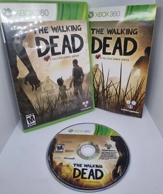 Xbox 360 The Walking Dead A Telltale Games Series  Inc Manual - NTSC VERSION VGC - Image 1 of 3