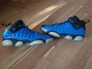 Blu Air Jordan Team Jumpman taglia 7Y nero 861435-400 - Foto 1 di 4
