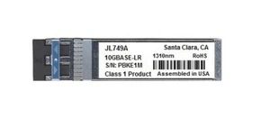 Optique SMF 10km compatible Aruba JL749A compatible 10GBASE-LR SFP+LR 1990-4752 1310nm LC 10km - Photo 1/1
