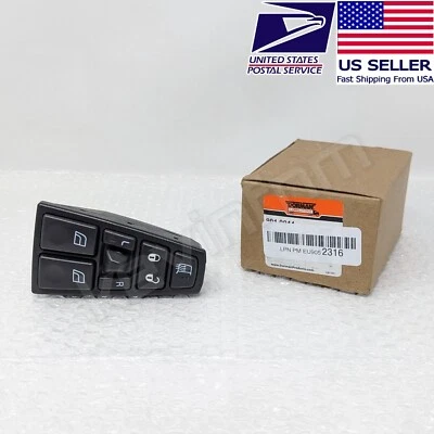 NUEVO *GENUINO* Dorman® 901-0011 DELANTERO IZQUIERDO Volvo Trucks DE ALTA RESISTENCIA Interruptor de ventana Foto 1 de 4