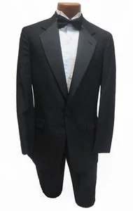 Mens Black Tuxedo 2 Looks 1 Package Two Tux Coats w/ Accessories Prom Cruise - Picture 1 of 6