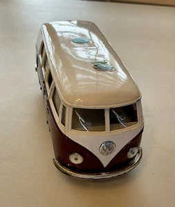 VW 1962 Micro Bus Burgandy/White Die-cast Manufact. 2013 KT5060 Scale 1/32 - Picture 1 of 5