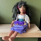 RARE! 1995 Disney Esmeralda Vinyl Plush Doll Vintage 90s Princess Hunchback