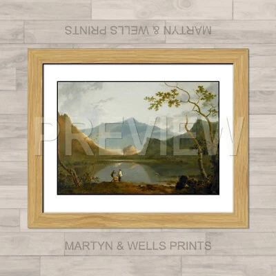 Impresión enmarcada Richard Wilson: Snowdon. 400mm x 325mm. Papel lienzo texturizado. Foto 1 de 4