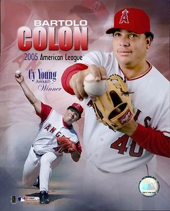 Bartolo Colon Anaheim Angels baseball con licenza non firmata 8x10 foto lucida B - Foto 1 di 1