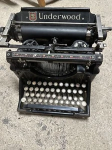 (n9) -maschine Schreiben Underwood Ohne Schmuckkästchen Deko Sammlung - Afbeelding 1 van 17