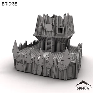 Bridge - Warpzel 1A Orbital Hulk - Wargaming Ork Terrain - Picture 1 of 6