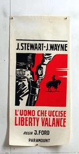 MAN WHO SHOT LIBERTY VALANCE-STEWART-WAYNE-JOHN FORD-WESTERN-L24-26 - Picture 1 of 1