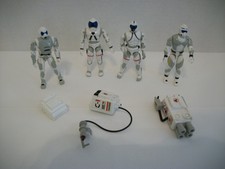 VINTAGE LANARD THE CORPS STAR FORCE ACTION FIGURES-4 PLUS 3 ACCESSORIES