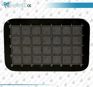 Black Sheen Grid For Measuring Cartilage Graphs/Sheen Rhinoplasty CE - Picture 1 of 2