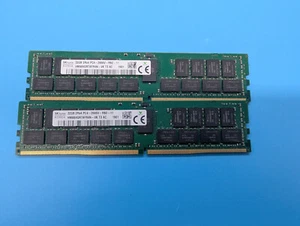 64GB SK hynix (2x32GB) PC4-2666V 2Rx4 DDR4 RDIMM Server Memory HMA84GR7AFR4N-VK - Picture 1 of 2
