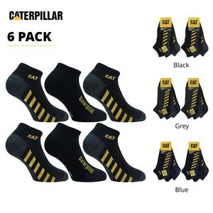 Caterpillar 6 Paia Calzini Sneaker Punta Talloni Rinforzati Cotone - Bild 1 von 7