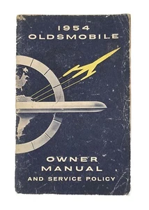1954 Oldsmobile Olds Owner Manual And Service Policy L5 - Picture 1 of 7