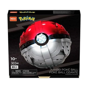 Mega Pokemon Jumbo Poke Ball Construible 304 Piezas Soporte Ilumina 10+ Nuevo HBF53 - Imagen 1 de 3