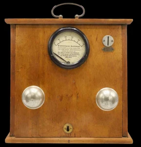 ELECTRISEUR allemand vers 1900 jeu a monnayeur - Imagen 1 de 9