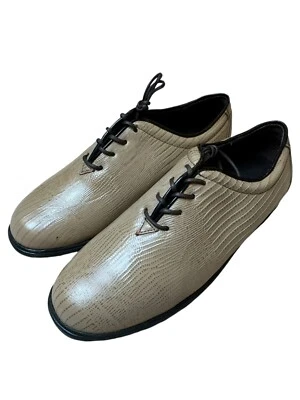 Botines de golf Sand Baggers para mujer Missy parte superior cuero imitación diseño lagarto 7,5 M nuevos Foto 1 de 4