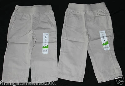 (2) Pantalones de niño Jumping Beans caqui talla 18 meses - 2 pares nuevos con etiquetas #66222 Foto 1 de 4