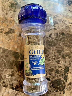 CATNIP NUGGETS GRINDER MILL COSMIC GOLD CAT TREAT - Image 1 of 2