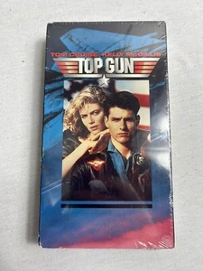 Top Gun VHS werkseitig versiegelt alt weiß und blau Paramount Logo Wasserzeichen 1692 - Bild 1 von 7