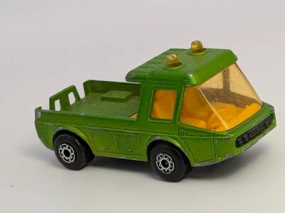 Vintage Matchbox Superfast No. 74 Toe Joe Green Tow Truck 1972 Diecast - Image 1 of 4