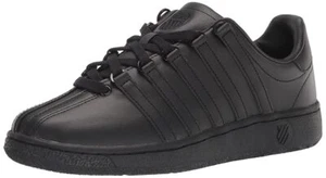 K-Swiss Men's Classic VN Leather Sneaker 07321-001 Black/Black - Picture 1 of 7