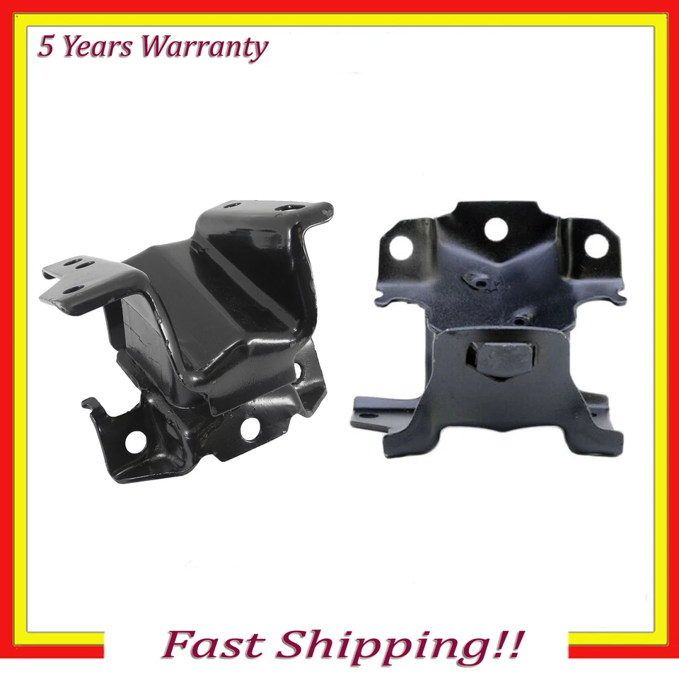 Engine Motor Mount For Chevrolet Silverado GMC Sierra 2500 3500 3500HD 6.6L 2PCS - Image 1 of 4