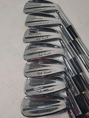 Wilson Signature  Beth Daniel Blades Iron Set 3-PW  Steel Shaft Needs Grips - Image 1 of 4