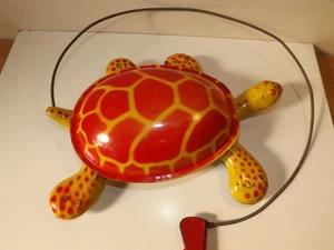 1949 Vintage Mobo Toytoise Tin Plate Mechanical Tortoise works well needs wheels - Picture 1 of 7