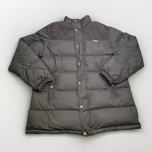 LL Bean XL Reg GrayMountain Classic Goose Down Parka Mantel wasserdicht isoliert - Bild 1 von 8
