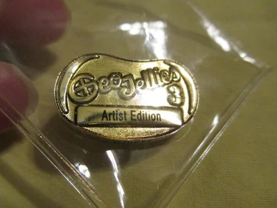 ARTIST EDITION AE XLE GeoJellies 3 Geocoin GEO JELLIES CANDY JELLY BEAN COIN - Image 1 of 3