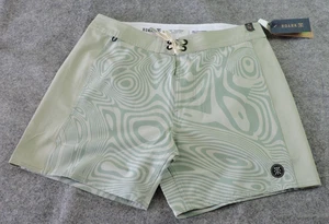 Roark Mens 30x5.5 The Passage Hemp Blend Boardshorts NEW - Picture 1 of 12