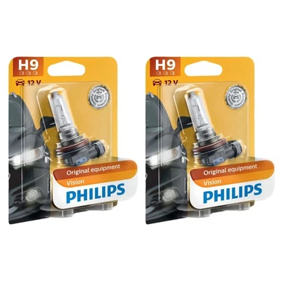2x Philips Standard H9 Halogen 65W 12V Autolampen Glühlampen Glühbirnen - Bild 1 von 2