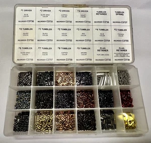 Vintage National Schrankschloss Schlüssel Pin Zuhaltung Schlüsselset Schlosserwerkzeuge V70P-1 - Bild 1 von 6