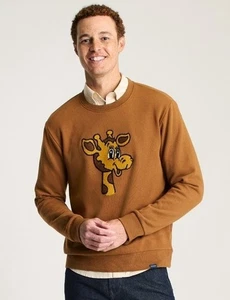 Felpa uomo Bonobos x Toys R Us Geoffrey girocollo manica lunga tinta unita XXL - Foto 1 di 4