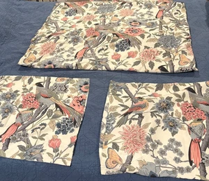 Funda nórdica Pottery Barn Bloom floral satén King RARA 2 fundas King ArborealBird - Imagen 1 de 14